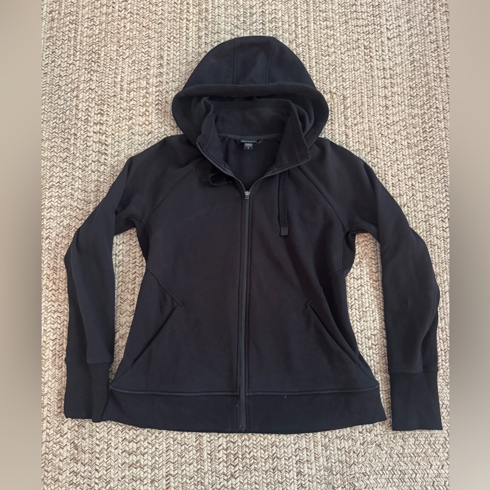 Athleta Black Women's Zip-Up Hoodie